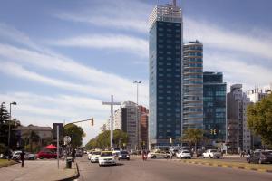 Nespecifikovaný výhled na destinaci Montevideo nebo výhled na město při pohledu z hotelu