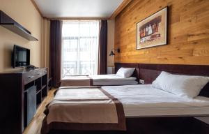 Postel nebo postele na pokoji v ubytování Chalet du Mont