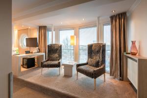 Posezení v ubytování Thomas Hotel Spa & Lifestyle