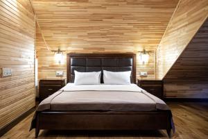 Postel nebo postele na pokoji v ubytování Chalet du Mont