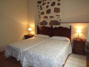 Posteľ alebo postele v izbe v ubytovaní Casa Rural Doña Margarita