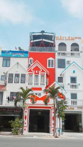 Bygningen som timebasishotellet ligger i