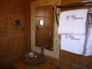 Koupelna v ubytování La Hostería Boutique Hotel