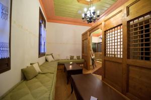 Χώρος καθιστικού στο Orologopoulos Mansion Luxury Hotel