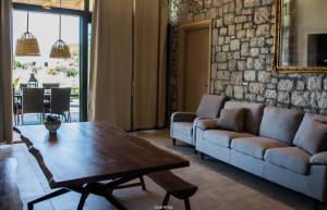 Χώρος καθιστικού στο Villa Sealine
