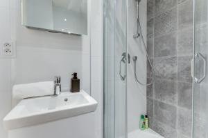 Kúpeľňa v ubytovaní Lampi Aparthotel Prague