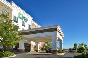 a rendering of a hotel front of a building at Holiday Inn Express & Suites Pueblo, an IHG Hotel in Pueblo