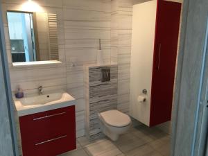 Kúpeľňa v ubytovaní 1 Tyskie Apartamenty z ogródkiem