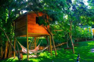 Um jardim em Terra dos Diamantes Hotel