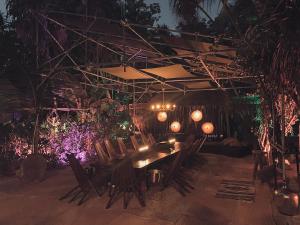 Zahrada ubytování Libelula Tulum Beachfront Hotel