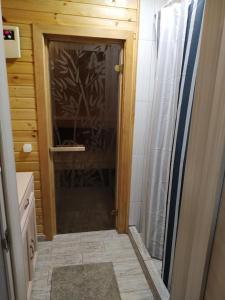 
Ванная комната в Бамбук Хутор Гостевой дом

