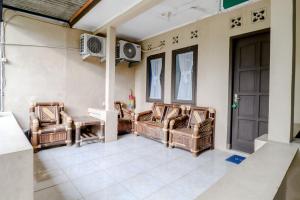 Χώρος καθιστικού στο Homestay Damandiri Prambanan Syariah