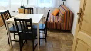 Ruang duduk di Ó-Újlak Apartman