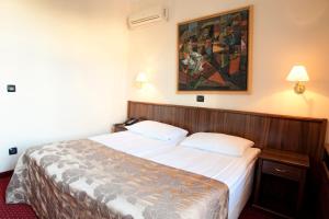Postel nebo postele na pokoji v ubytování Hotel Continental