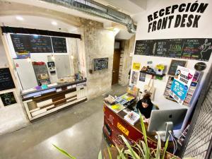 Vstupní hala nebo recepce v ubytování ECO Hostel