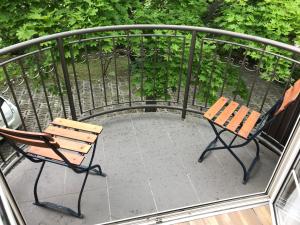 Balkón alebo terasa v ubytovaní Zöldtető Panzió