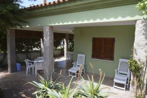 Patio nebo venkovní prostory v ubytování Residence della Torre Isola Rossa