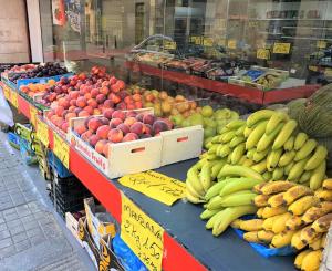 Supermarket alebo iný obchod pri apartmáne alebo v okolí