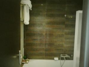 Koupelna v ubytování Hotel Kipseli