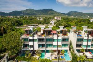 A bird's-eye view of Luxurious SeaView 4br Private Pool Villa by Intira Villas