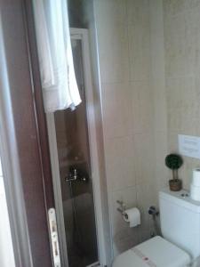 Koupelna v ubytování Hotel Kipseli