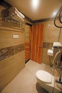 Koupelna v ubytování Hotel Al Madina palace