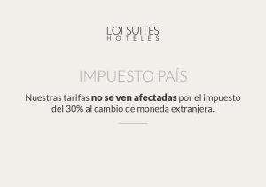 uma página de um documento com as palavras impossíveis pas em Loi Suites Iguazu Hotel em Puerto Iguazú