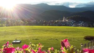 Widok na góry z tego hotelu