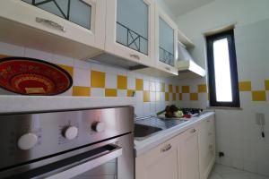 A kitchen or kitchenette at Giò Otranto holiday home for 6 people