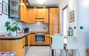 Kuchyň nebo kuchyňský kout v ubytování Apartment Roberto Punta