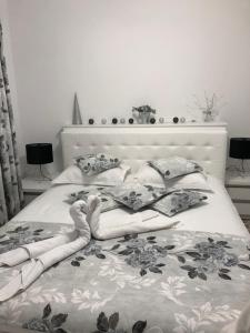 Postel nebo postele na pokoji v ubytování Casa Inna