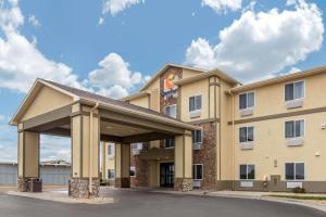 a rendering of a hotel with a parking lot at Comfort Inn & Suites Sterling in Sterling