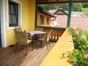Balkon lub taras w obiekcie Landhaus Ebner