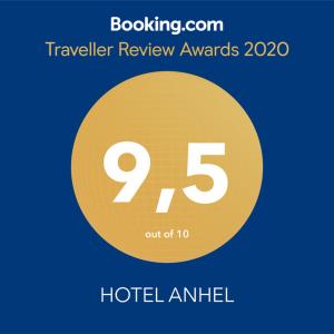 Certificat, premi, rètol o un altre document de HOTEL ANHEL