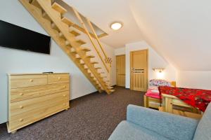 Μια τηλεόραση ή/και κέντρο ψυχαγωγίας στο Pokoje "u Kuruców"