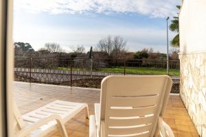 Balkón nebo terasa v ubytování Apartments Pilicari