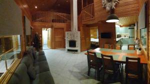 Küche/Küchenzeile in der Unterkunft Riekko Chalet