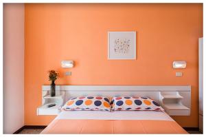 Posteľ alebo postele v izbe v ubytovaní ELISABETTA Frontemare