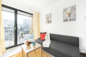 Posedenie v ubytovaní SuperApart Rydygiera, Pet-friendly with Patio & Self Check-in