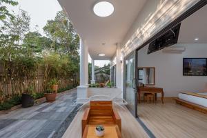 Vườn quanh Villa Caribe