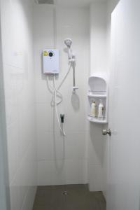 Koupelna v ubytování Munruk Hostel