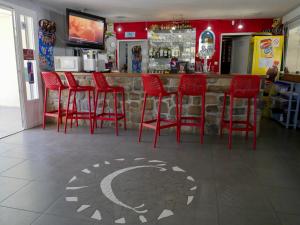 Lounge nebo bar v ubytování Camping Le Chassezac