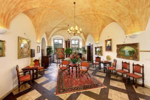 Istumisnurk majutusasutuses Hotel Ruze