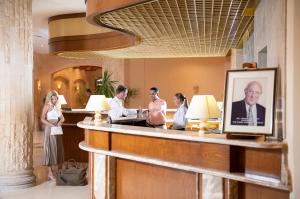 Lobbyn eller receptionsområdet på Three Corners Fayrouz Plaza Beach Resort