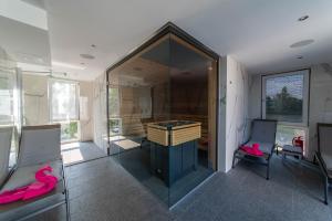 Posezení v ubytování Fontane Hotel
