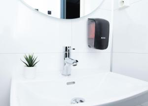 Vannituba majutusasutuses Narvik Hotel Wivel