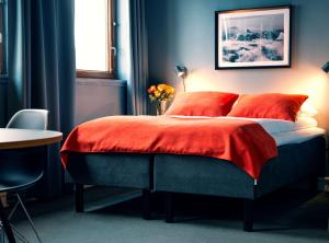 Voodi või voodid majutusasutuse Narvik Hotel Wivel toas