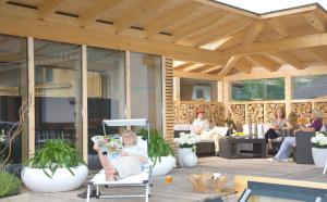 Posezení v ubytování Hotel Garni Berghof