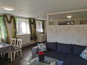 พื้นที่นั่งเล่นของ Apartments Villa-Ratskopf Wernigerode