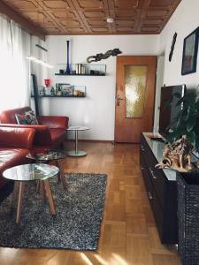 Posezení v ubytování XXL Deluxe Living 125qm bei Nürnberg